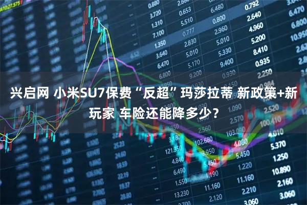 兴启网 小米SU7保费“反超”玛莎拉蒂 新政策+新玩家 车险还能降多少？