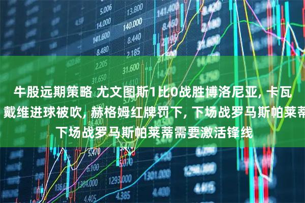 牛股远期策略 尤文图斯1比0战胜博洛尼亚, 卡瓦尔打入制胜球, 戴维进球被吹, 赫格姆红牌罚下, 下场战罗马斯帕莱蒂需要激活锋线